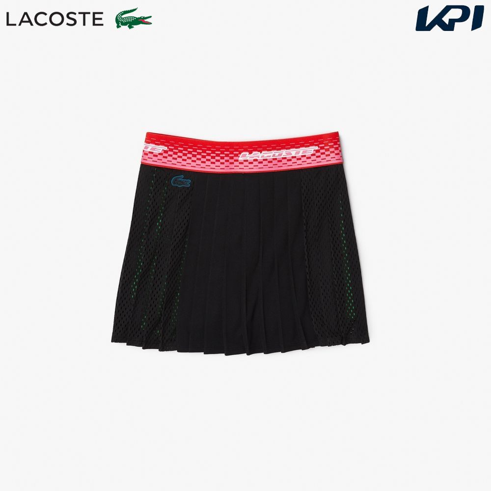ラコステ LACOSTE テニスウェア レディース スカート JF4925-99-ZI6 2023SS