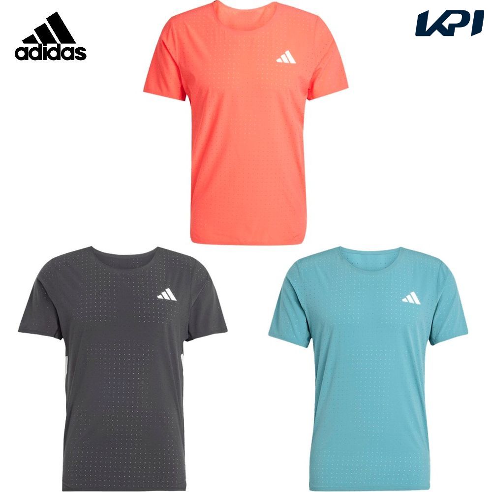 アディダス adidas ランニングウェア メンズ   アディゼロ ランニング半袖Tシャツ JOM26 2025FW