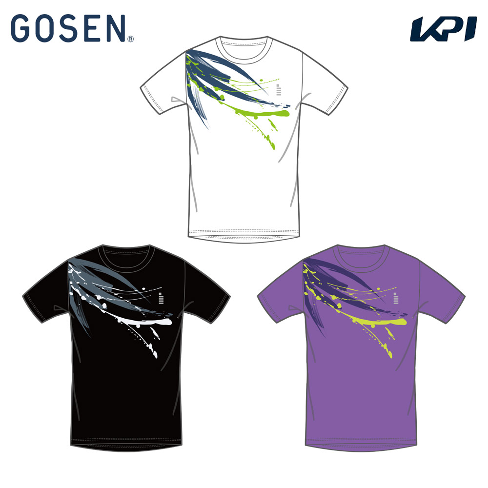 ゴーセン GOSEN テニスウェア ユニセックス 2025春企画 昇華Tシャツ A JPT51 2025SS