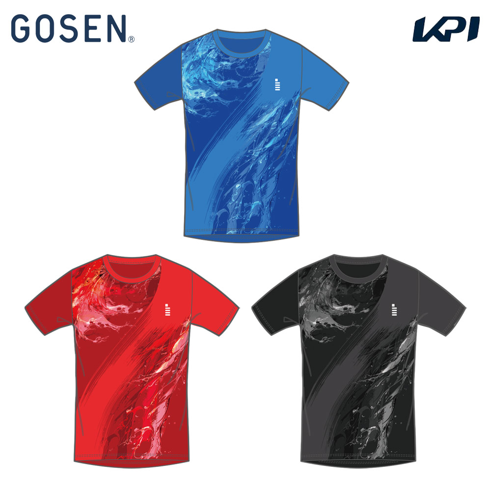 ゴーセン GOSEN テニスウェア ユニセックス 2025春企画 昇華Tシャツ B JPT52 2025SS
