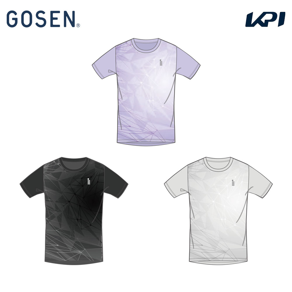 ゴーセン GOSEN テニスウェア ユニセックス   半袖Ｔシャツ JPT61 2026SS 4月上旬発売予定※予約