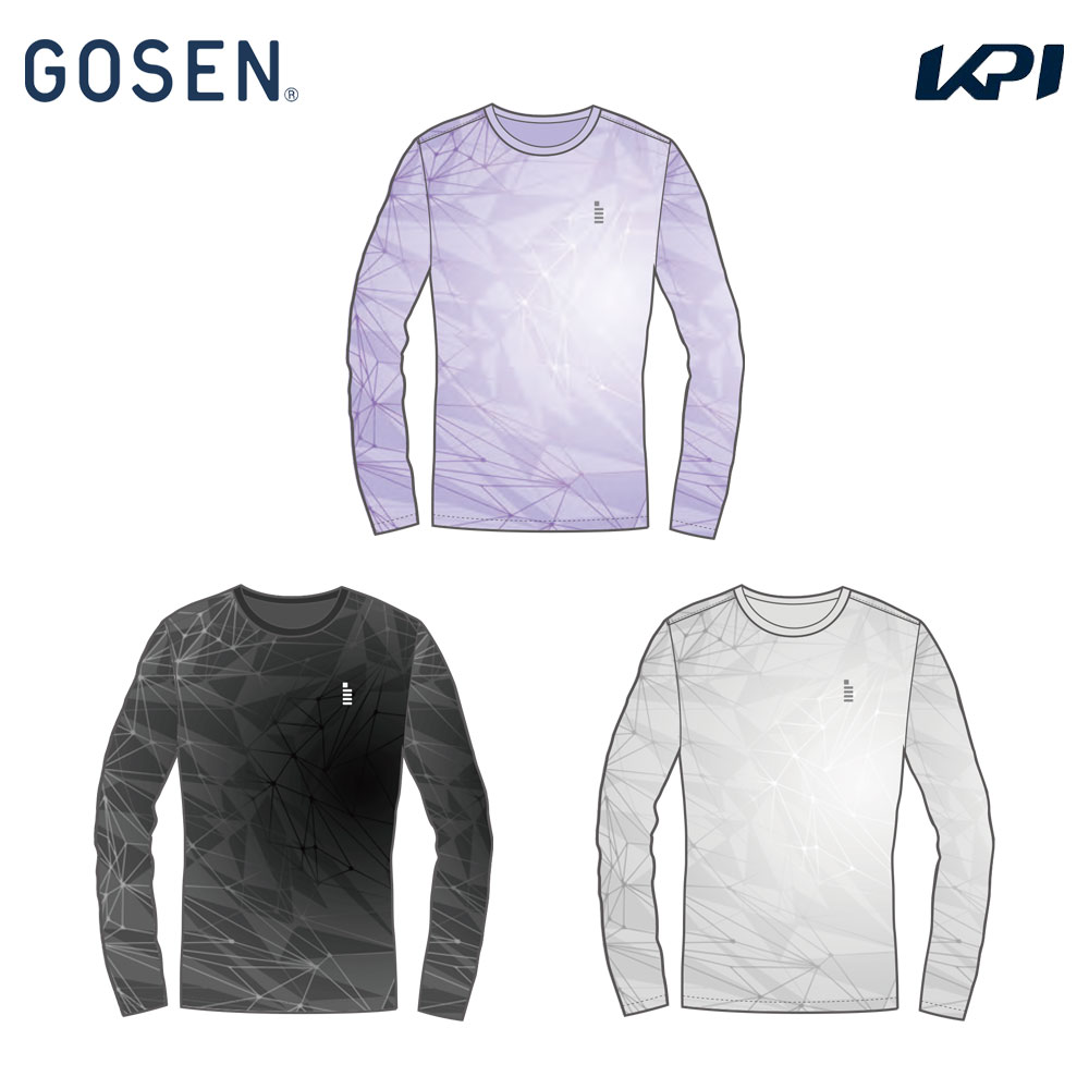 ゴーセン GOSEN テニスウェア ユニセックス   ロングＴシャツ JPT63 2026SS 4月上旬発売予定※予約