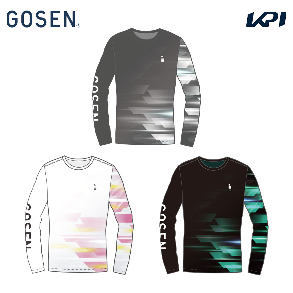 ゴーセン GOSEN テニスウェア ユニセックス   ロングＴシャツ JPT64 2026SS 4月上旬発売予定※予約