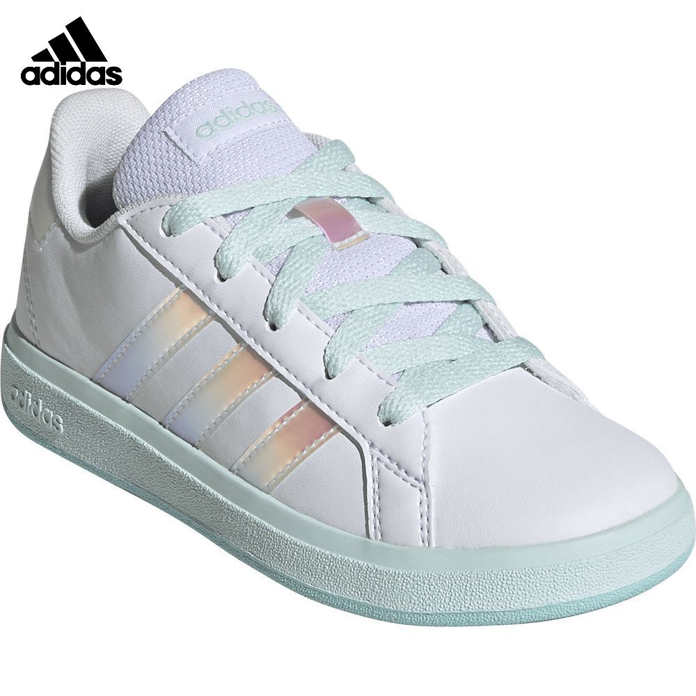アディダス adidas カジュアルシューズ ジュニア   グランドコート ライフスタイル レース テニス / GrandCourt Lifestyle JR6097