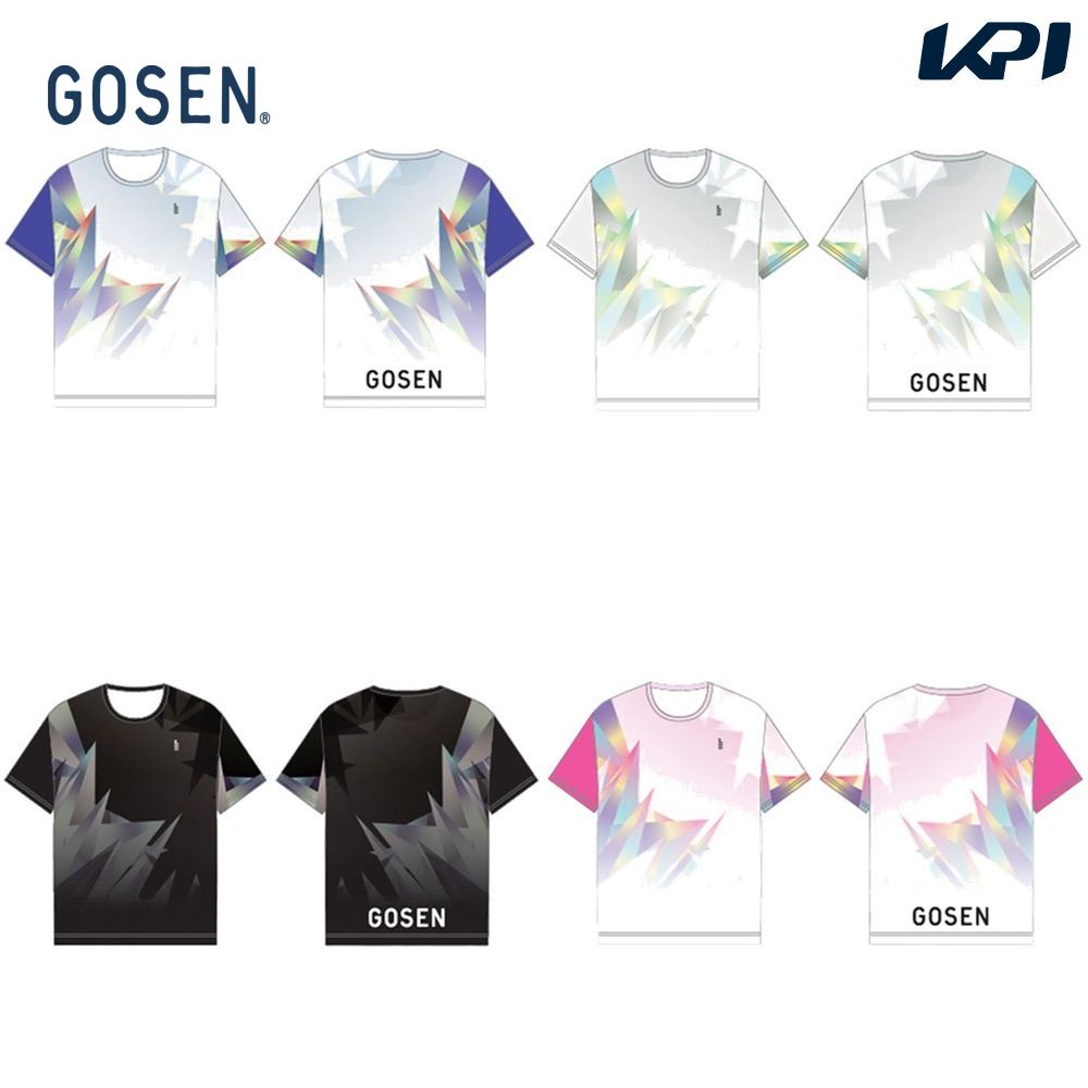 ゴーセン GOSEN テニスウェア ユニセックス   昇華Tシャツ A 2026夏企画 JT2600 2026SS 7月下旬発売予定※予約
