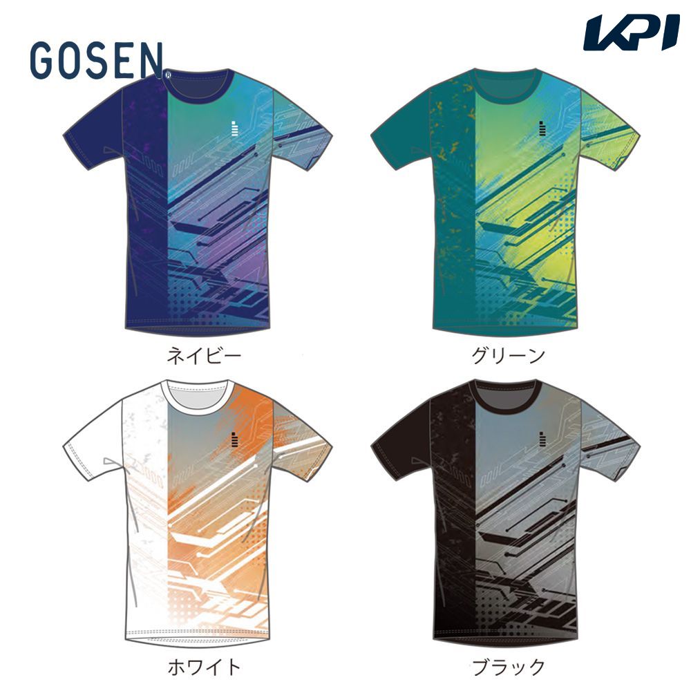 ゴーセン GOSEN テニスウェア ユニセックス   2026秋企画 秋昇華Tシャツ A JT2604 2026FW 10月下旬発売予定※予約