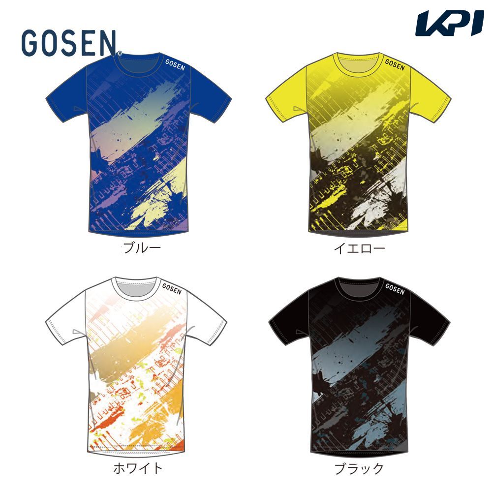 ゴーセン GOSEN テニスウェア ユニセックス   2026秋企画 秋昇華Tシャツ B JT2606 2026FW 10月下旬発売予定※予約