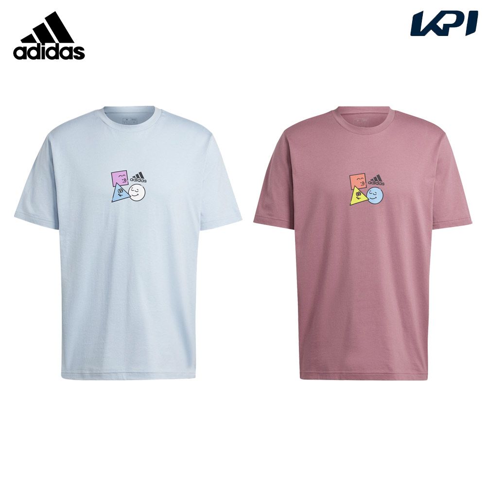 アディダス adidas マルチSPウェア メンズ   ポジティビティ シェイプ グラフィック 半袖Tシャツ JTM07- 2024FW