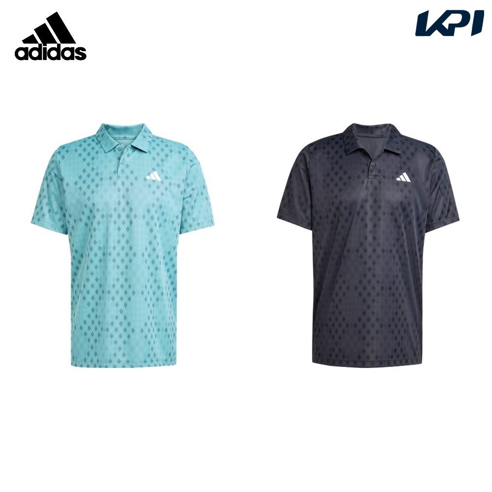 アディダス adidas テニスウェア メンズ   クラブ テニス クライマクール グラフィック ポロシャツ JUS35 2025FW