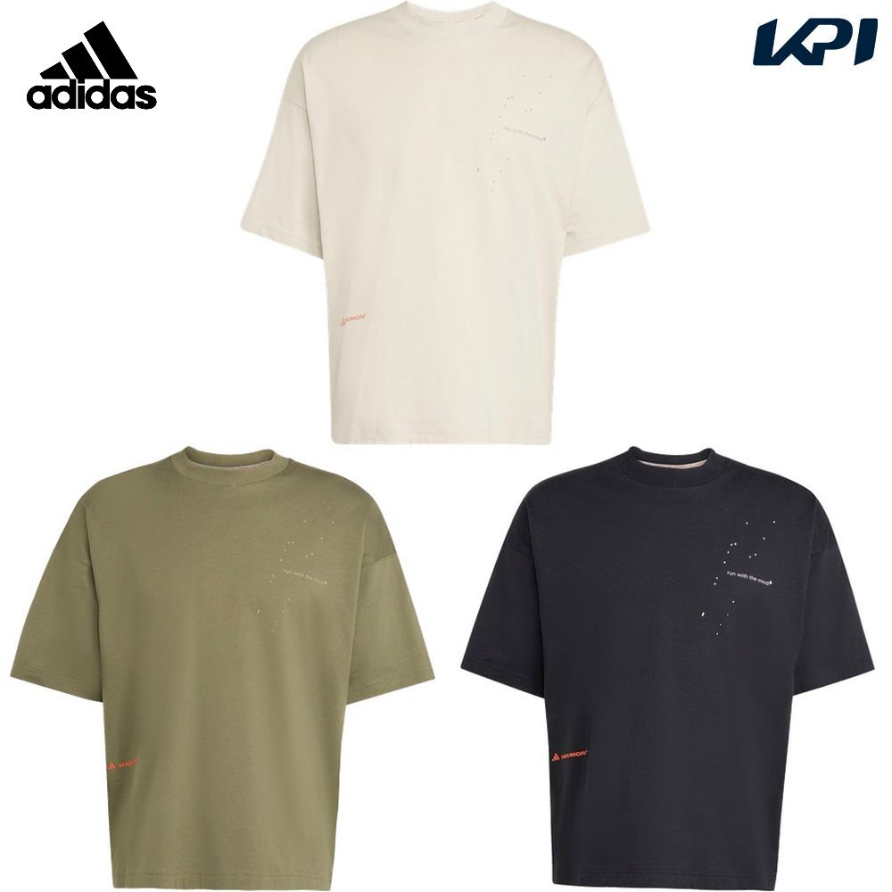 アディダス adidas ランニングウェア ユニセックス   Adi365 H.Koumori ランニング 半袖Tシャツ ジェンダーニュートラル JXX67 2025FW