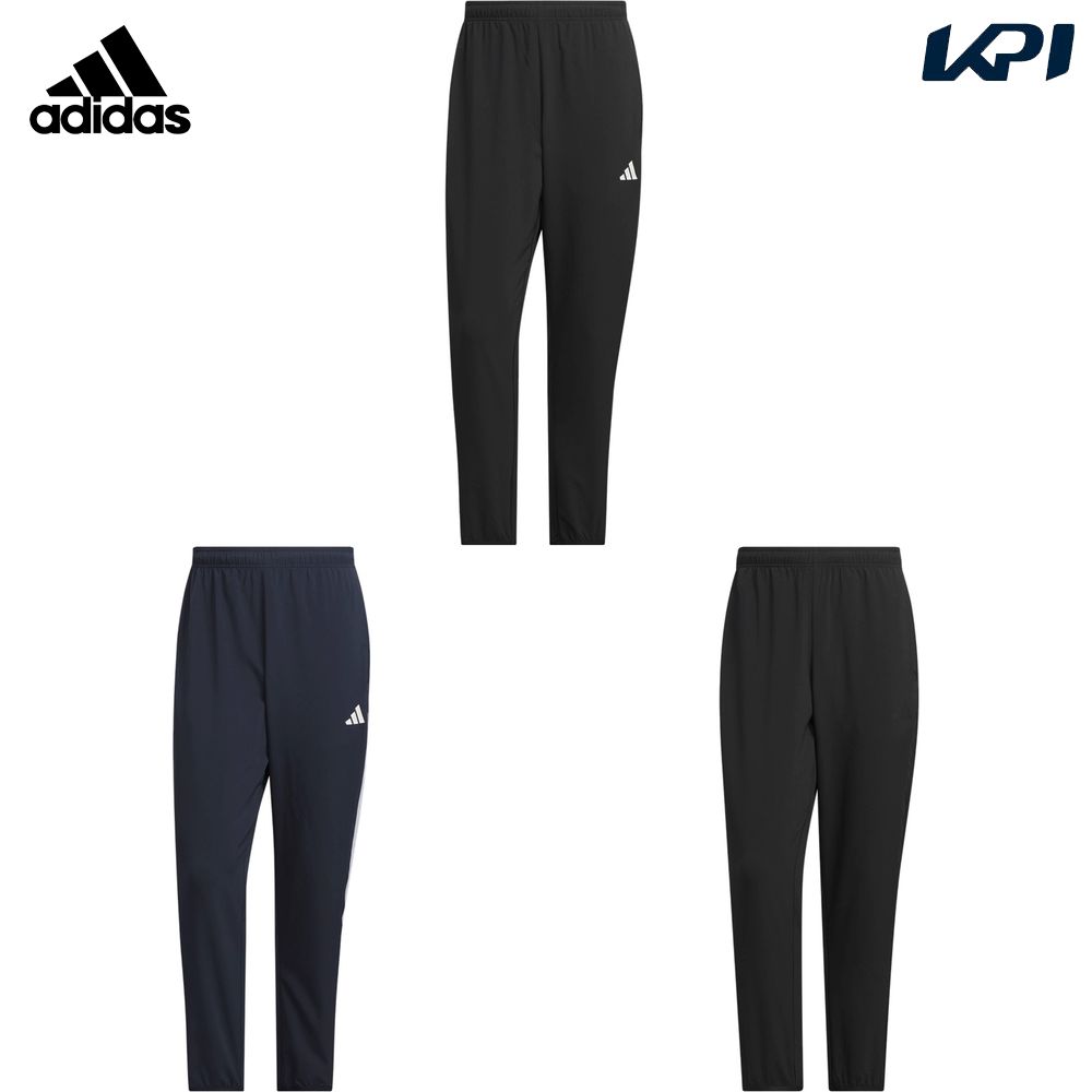 アディダス adidas フィットネスウェア メンズ   スリーストライプス ライトウーブントラックパンツ JZR07 2025SS