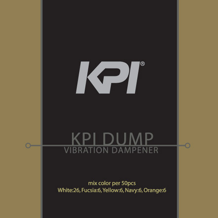 KPI(ケイピーアイ)「KPI DUMP 振動止め クリアタイプ 50個入セット KAC103b」 KPIオリジナル商品