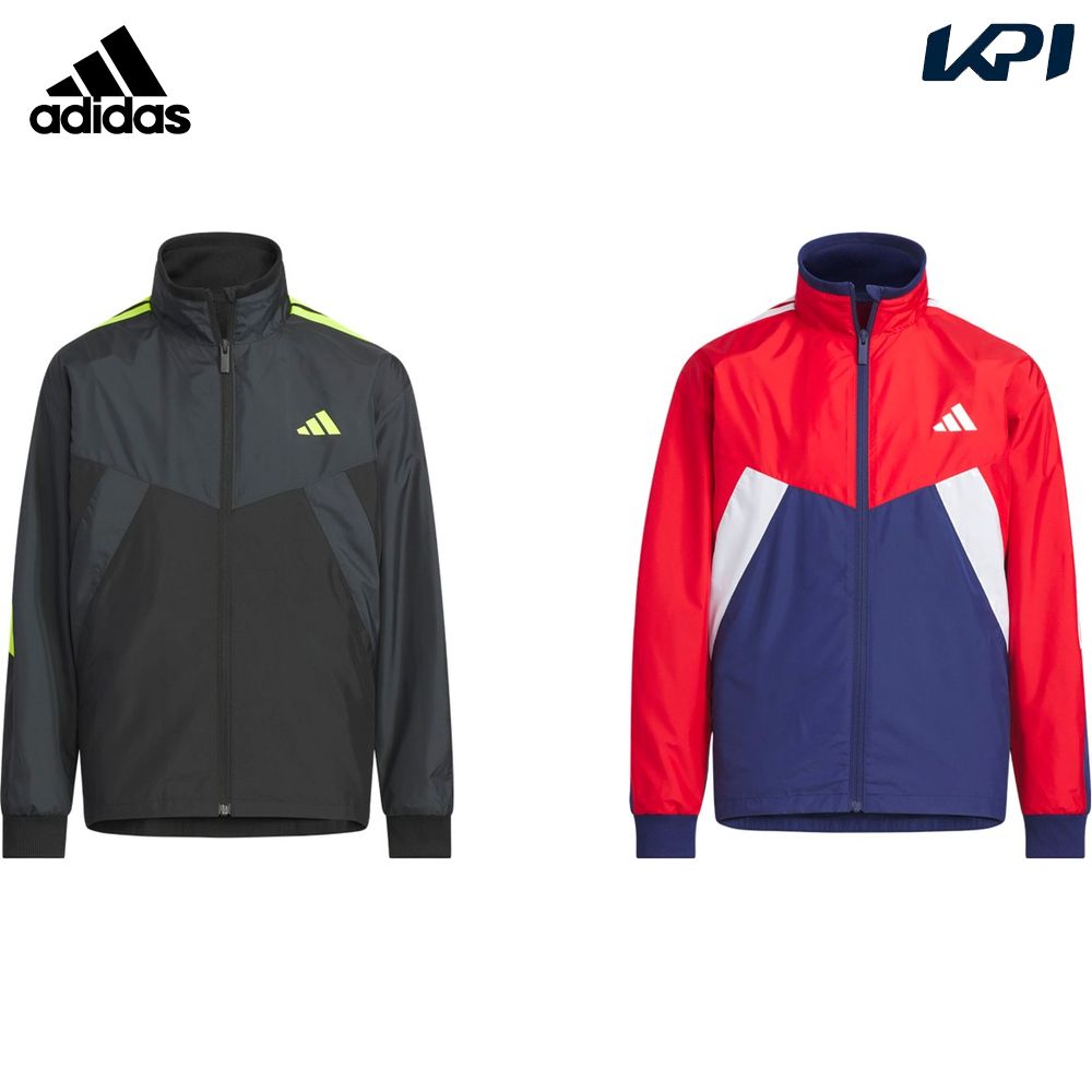アディダス adidas フィットネスウェア ジュニア   エッセンシャルズ カラーブロック WD ジャケット KCE57 2025SS