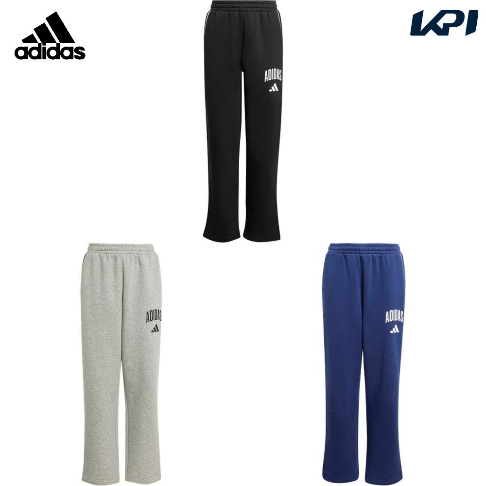 アディダス adidas マルチSPウェア ジュニア   シーズナル エッセンシャルズ カレッジ タイポグラフィ パンツ KLH27 2025FW