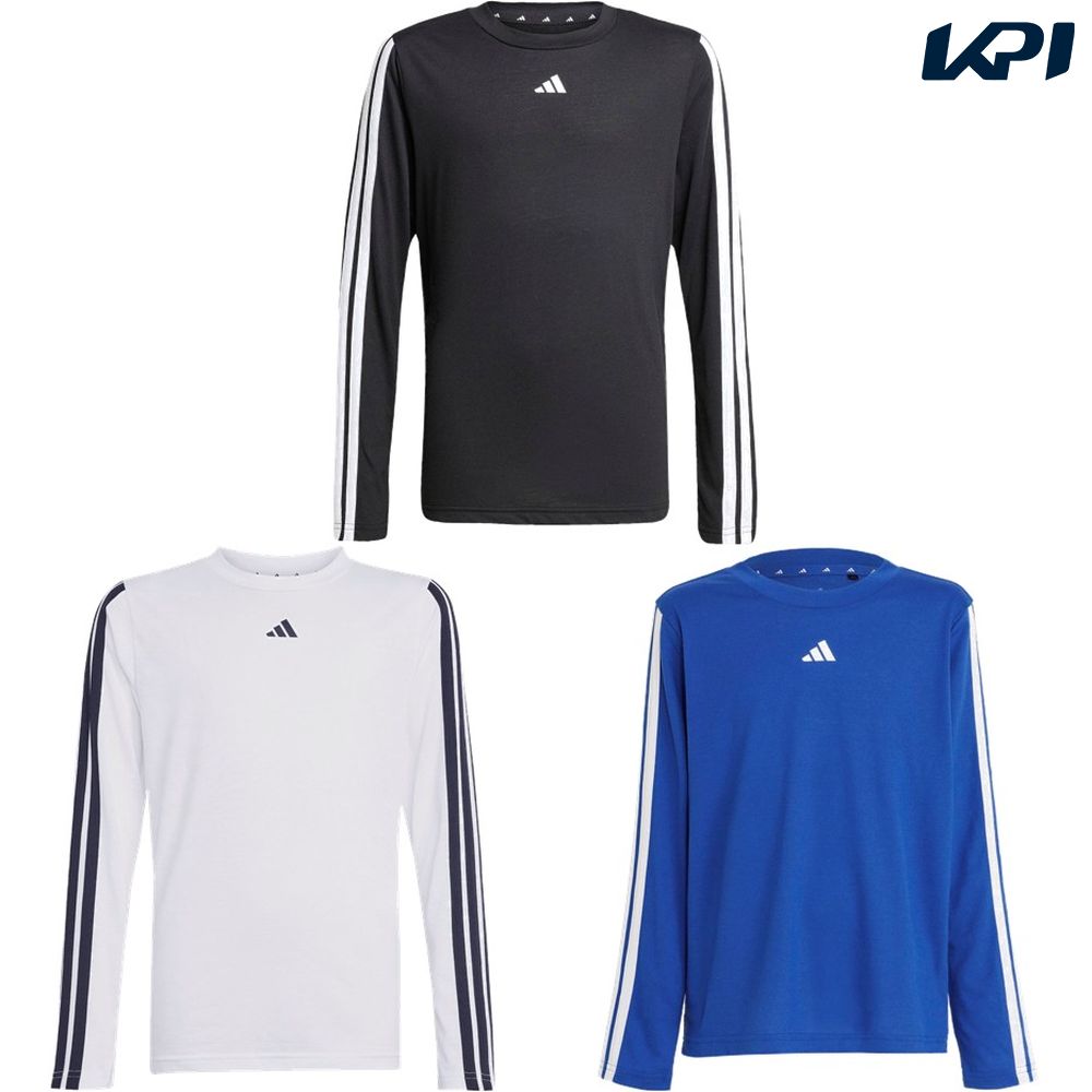 アディダス adidas マルチSPウェア    トレイン エッセンシャルズ長袖Tシャツ キッズ KLJ85 2025FW