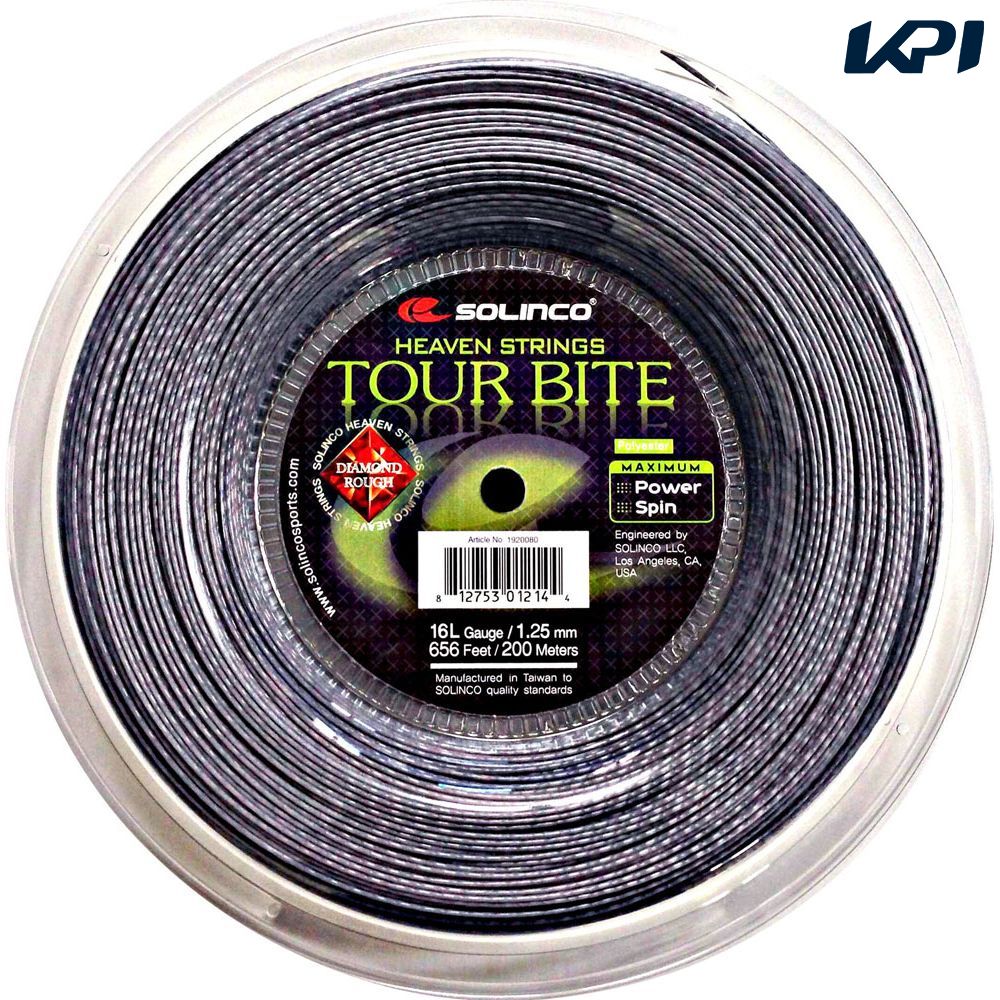 ソリンコ SOLINCO テニスガット・ストリング    ダイヤモンドラフ 200mロール KSC784R