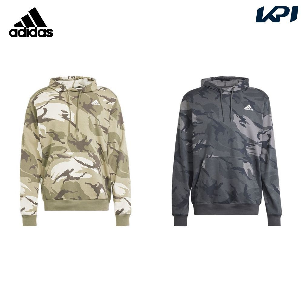アディダス adidas マルチSPウェア メンズ   ESS BL CAMO スウェットフーディ KNR04 2024SS