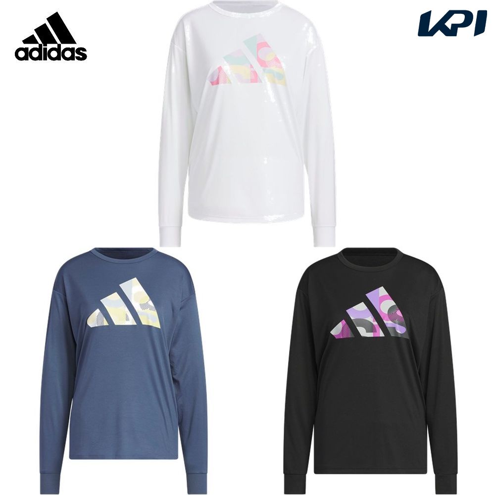 アディダス adidas マルチSPウェア メンズ   長袖 グラフィックTシャツ KQD85 2025SS