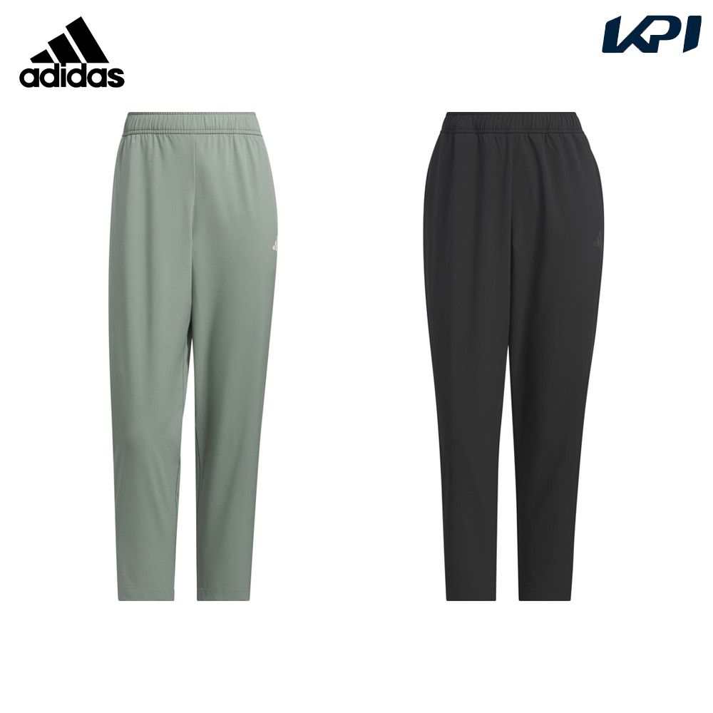 アディダス adidas フィットネスウェア レディース   ストレッチウーブン クロップパンツ KQD89 2025SS