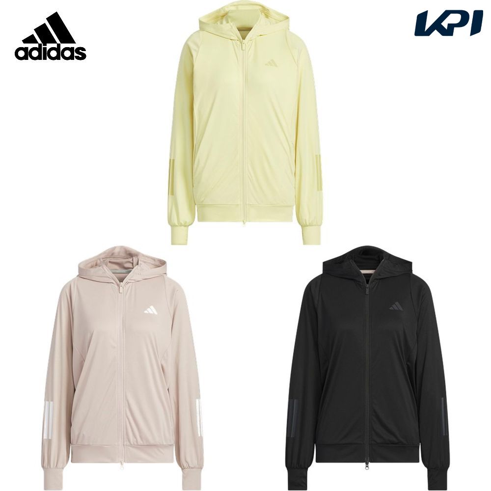 アディダス adidas マルチSPウェア メンズ   UVニット フルジップフーディー KQD90 2025SS