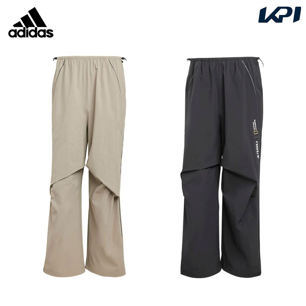 アディダス adidas アウトドアウェア レディース   ナショナル ジオグラフィック AEROREADY ウーブンパンツ KQU64 2025SS