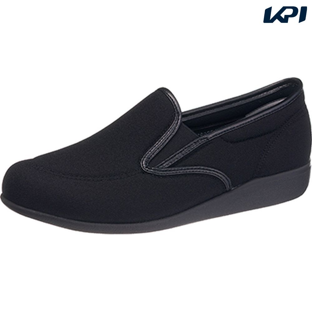 ASAHI アサヒシューズ ワーキングシューズ レディース 快歩主義  KHS L172 BKストレッチ KS23921