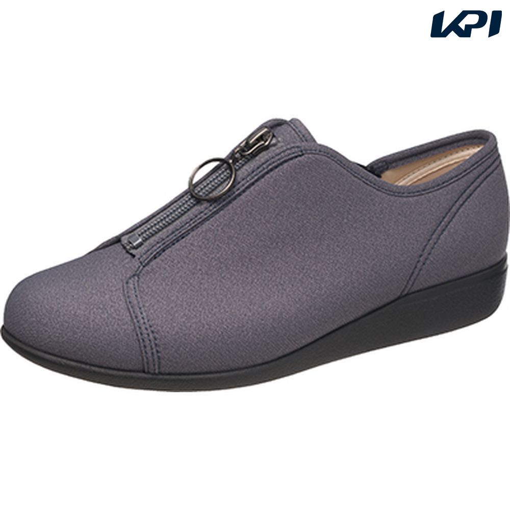 ASAHI アサヒシューズ ワーキングシューズ レディース 快歩主義  KHS L176 BL-GY KS23962