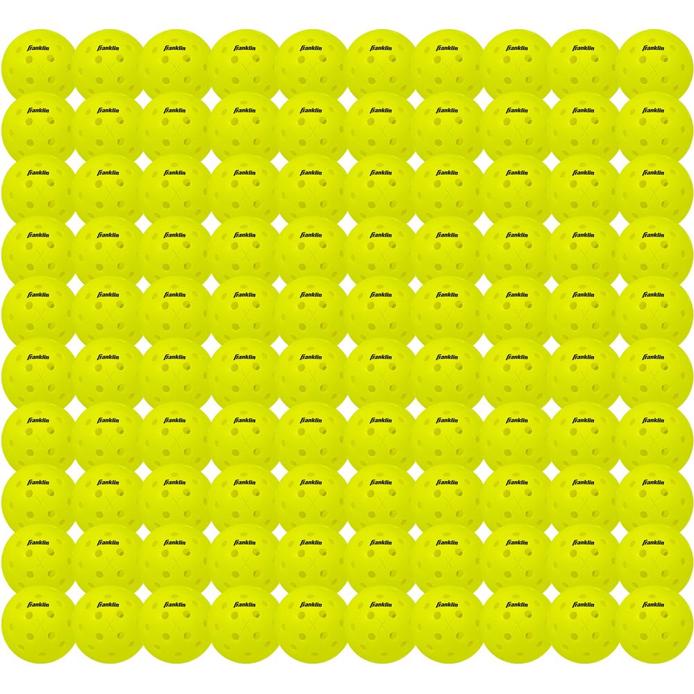 ピックルボールボール  Franklin フランクリン X-40 Pickleball-Optic-100Pack Box 52843X