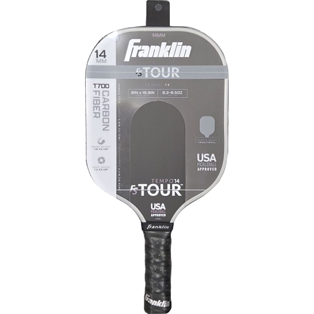 ピックルボールパドル  Franklin フランクリン FS TOUR TEMPO 14mm GRAY 52981