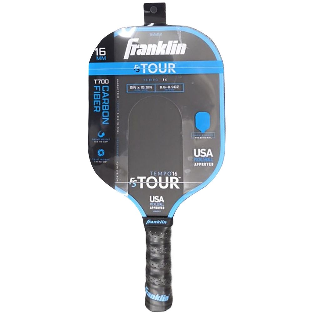 ピックルボールパドル  Franklin フランクリン FS TOUR TEMPO 16mm BLUE 52982C1