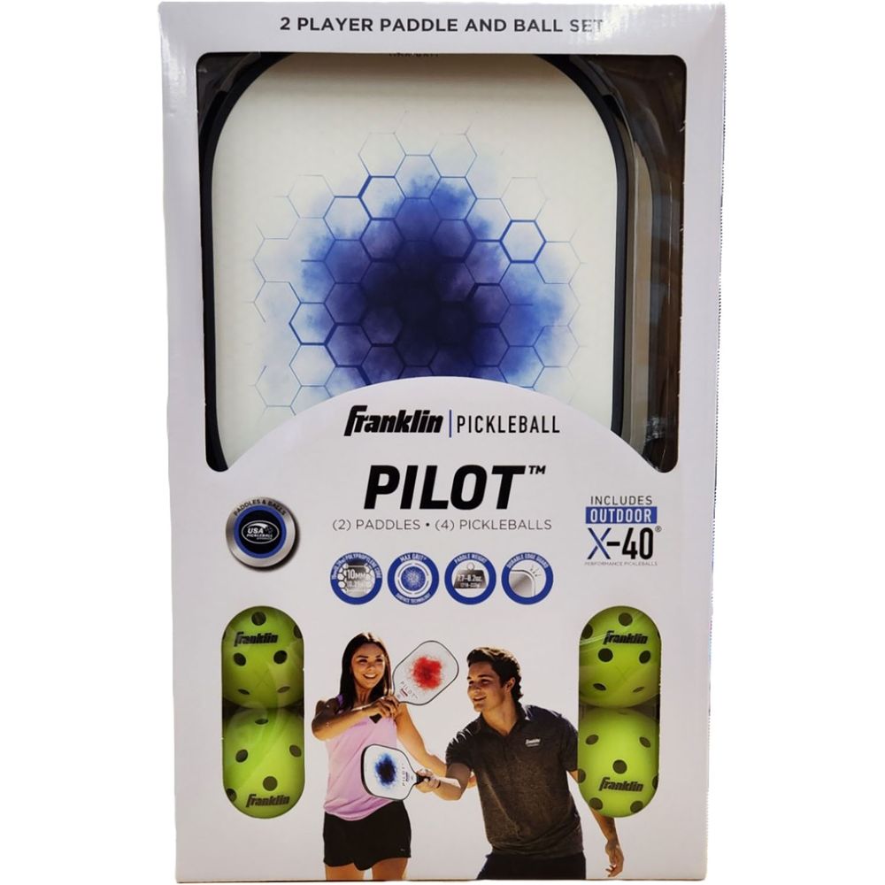ピックルボールパドル  Franklin フランクリン Pilot PP 2 Player Set 59812
