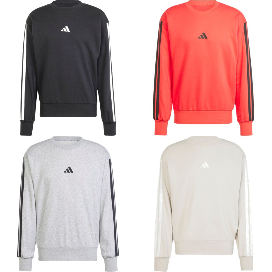 アディダス adidas マルチSPウェア メンズ   エッセンシャルズ スリーストライプス フレンチテリースウェット KTE98 2025SS