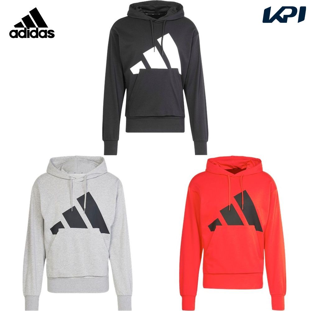 アディダス adidas マルチSPウェア メンズ   エッセンシャルズ ビッグロゴ フレンチテリーパーカー KTF13 2025SS 9月下旬発売予定※予約