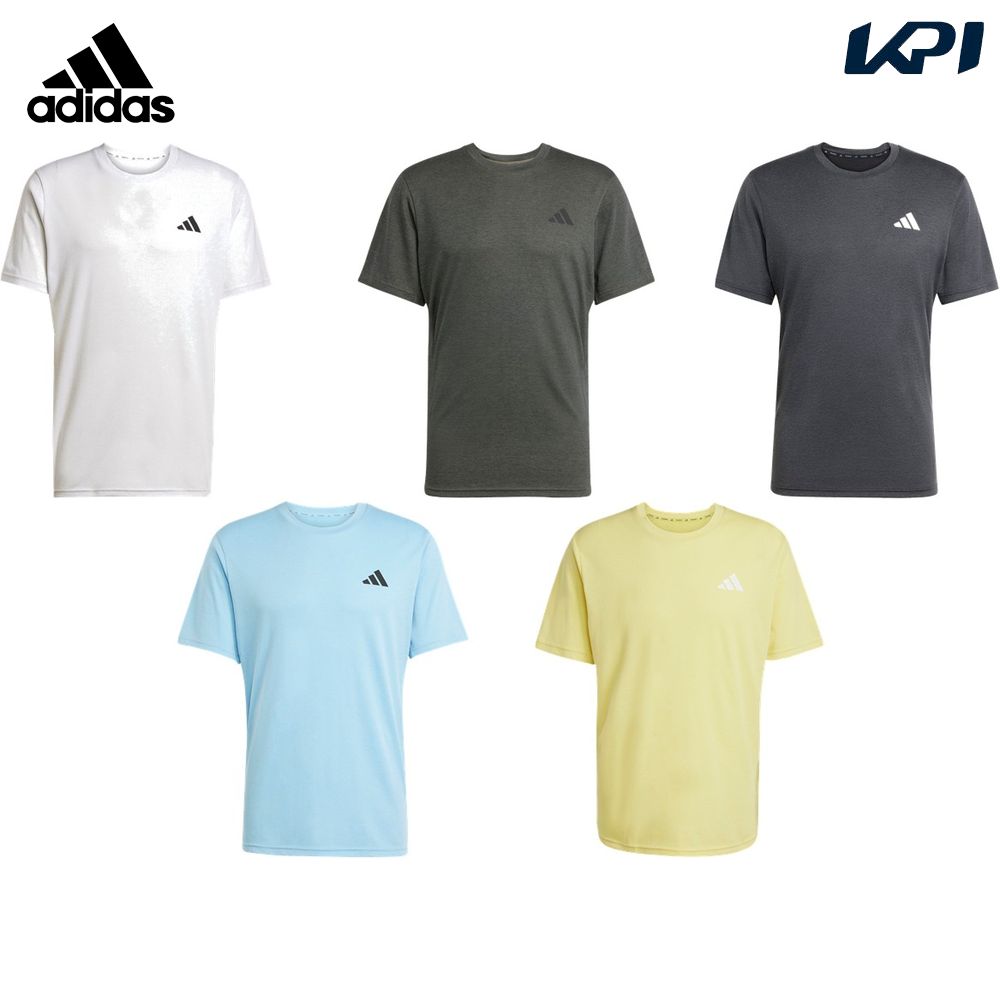 アディダス adidas ランニングウェア メンズ   トレイン エッセンシャルズ Feelready ノベルティ 半袖Tシャツ KTM90 2025SS