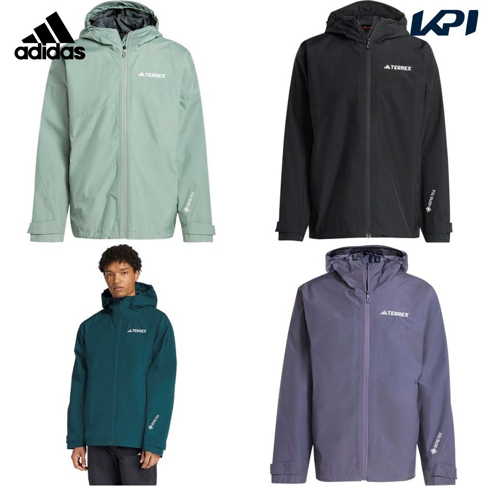 アディダス adidas アウトドアウェア メンズ   テレックス Xperior 2層構造 GORE-TEX パフォーマンスジャケット KVF62 2025FW