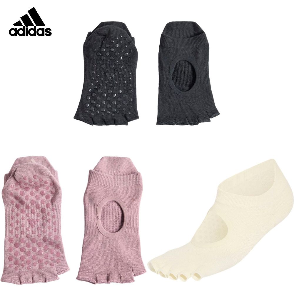 アディダス adidas マルチSPアクセサリー レディース   WOMENS YOGA PILATES 5 TOE SOCKS L5992
