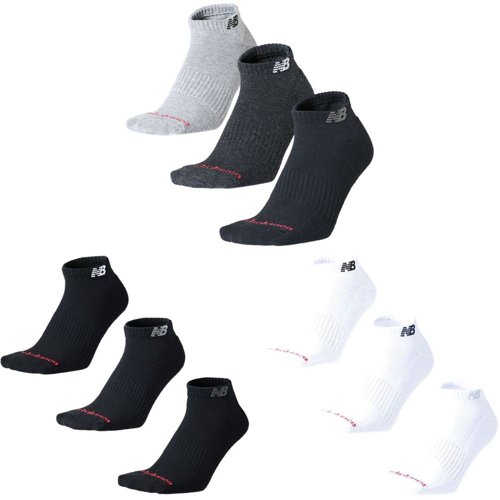 ニューバランス NEW BALANCE マルチSPアクセサリー ユニセックス   53 ショートレングス3Pソックス LAS55636