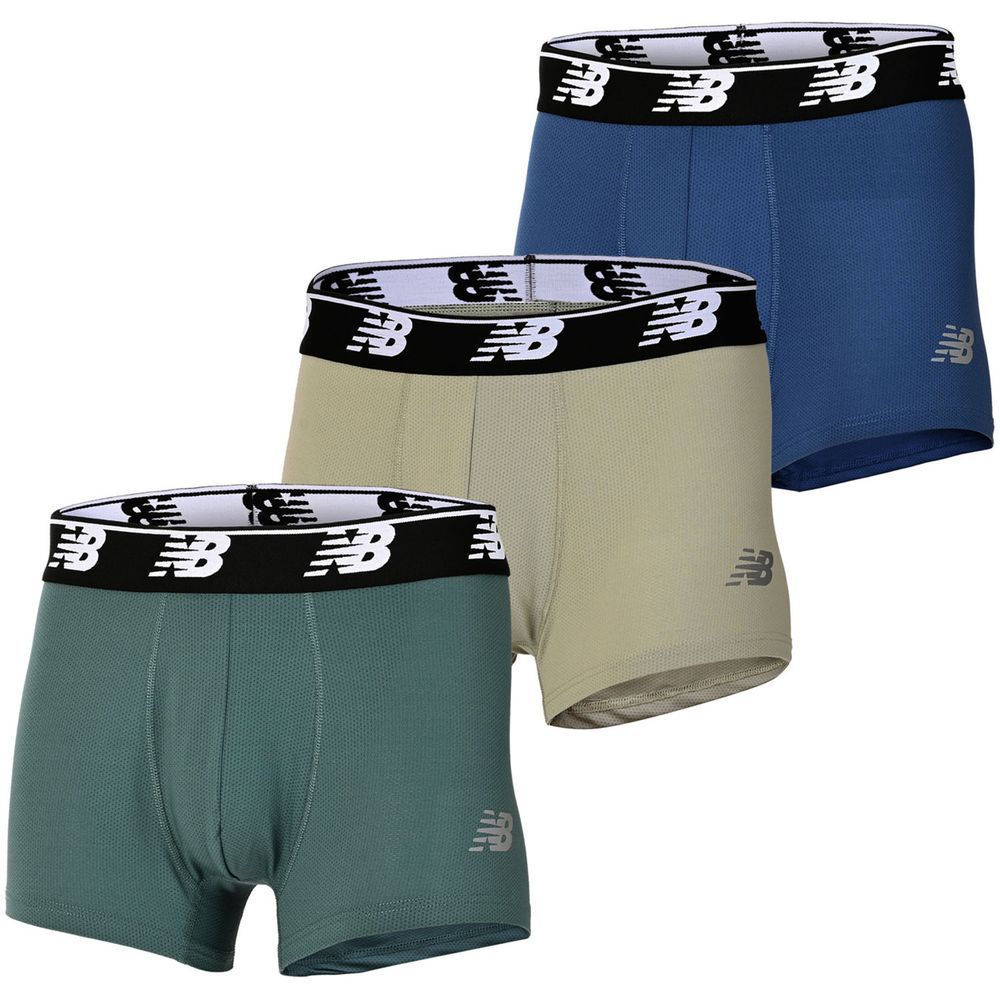 ニューバランス NEW BALANCE マルチSPウェア メンズ   53 メッシュボクサー 3インチ前閉ジ3P LAU13048 2025FW