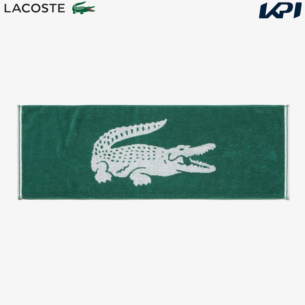 ラコステ LACOSTE テニスアクセサリー ユニセックス   ワニロゴジャカードスポーツタオル LN007J-132