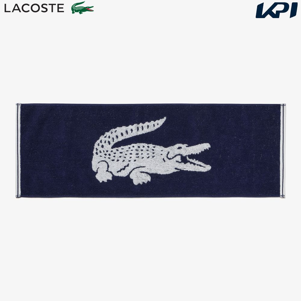 ラコステ LACOSTE テニスアクセサリー ユニセックス   ワニロゴジャカードスポーツタオル LN007J-166