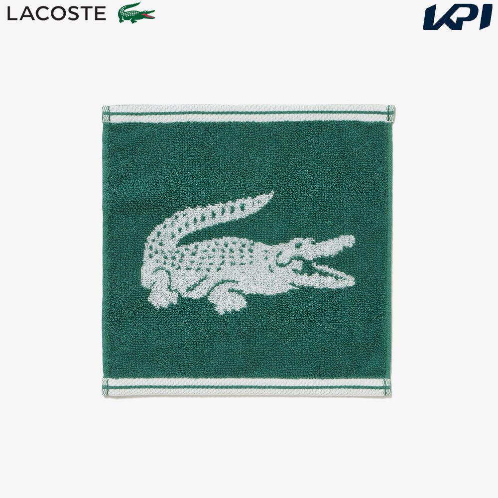 ラコステ LACOSTE テニスアクセサリー ユニセックス   ワニロゴジャカードハンカチタオル LN008J-132