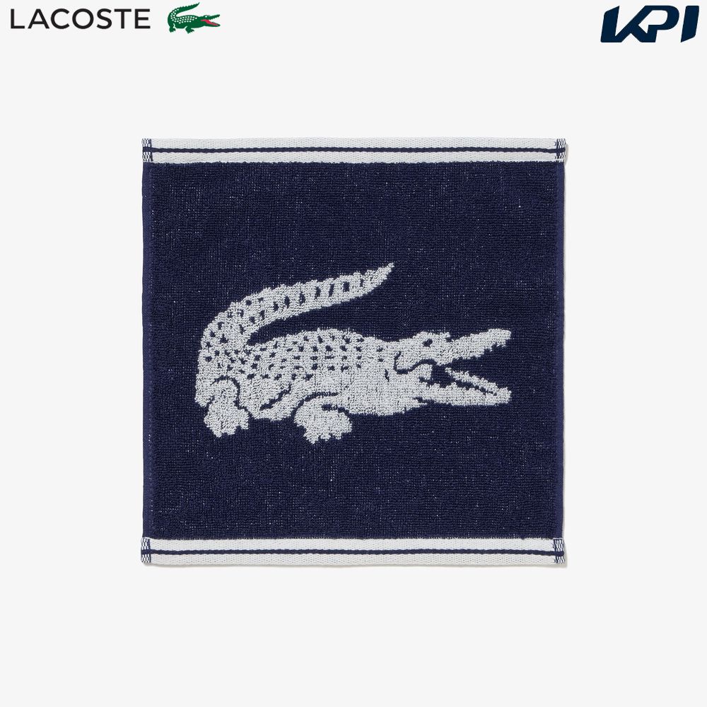 ラコステ LACOSTE テニスアクセサリー ユニセックス   ワニロゴジャカードハンカチタオル LN008J-166