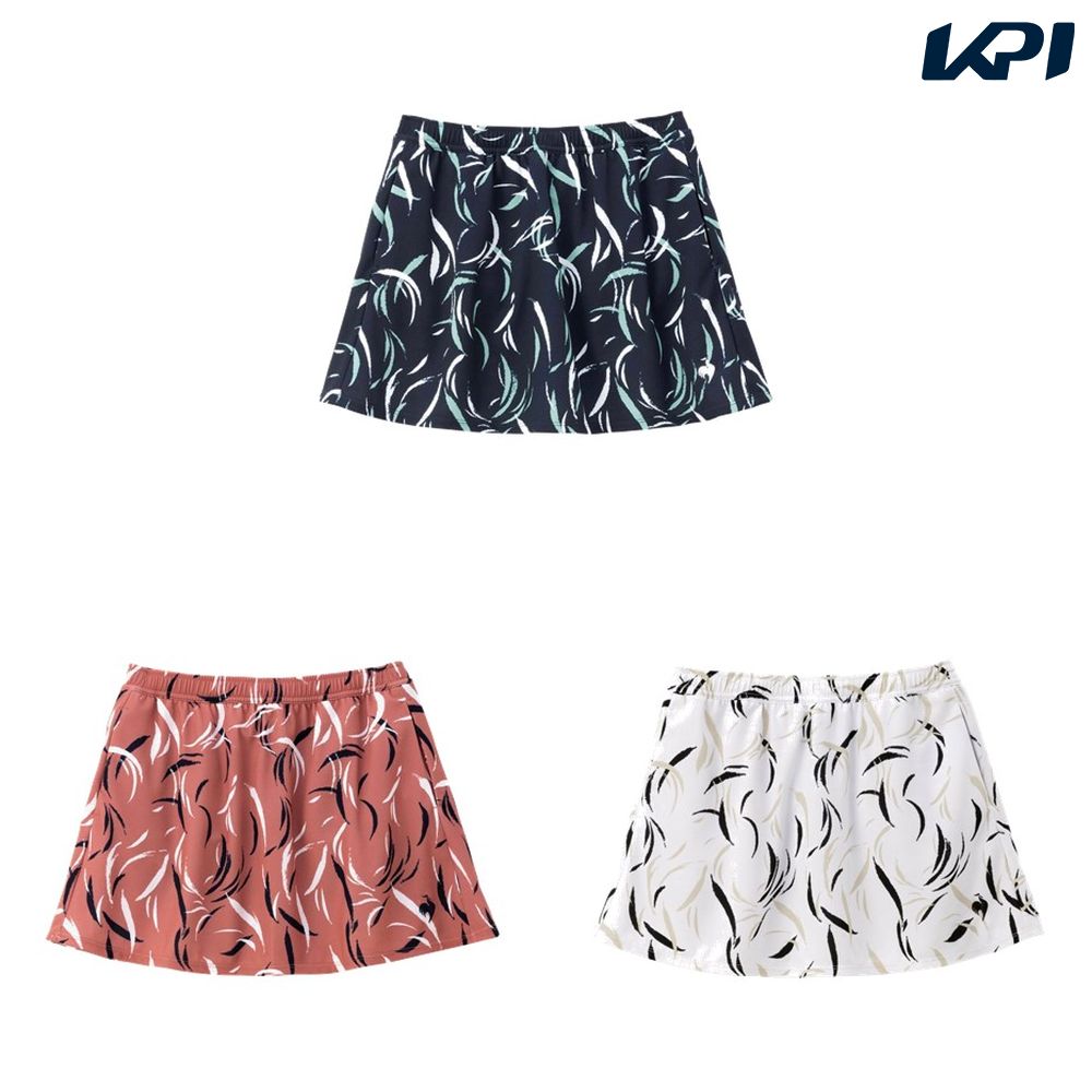 ルコック le coq sportif テニスウェア レディース   グラフィックゲームスコート LN4FSK31L 2024FW