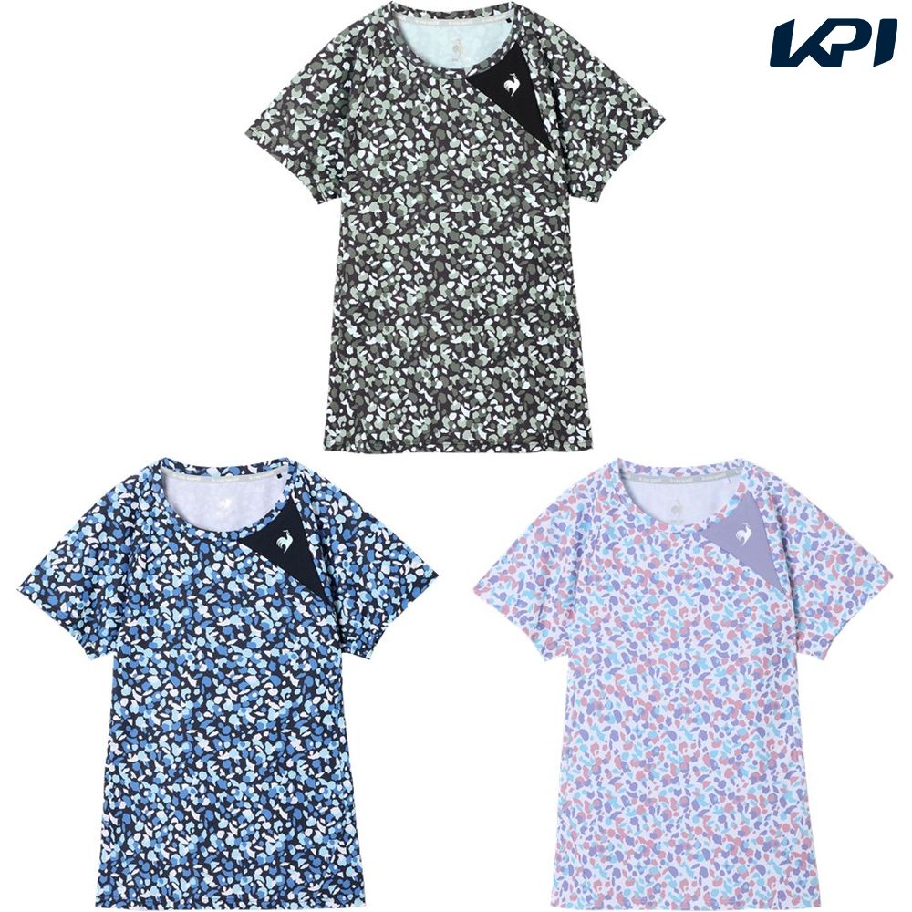 ルコック le coq sportif テニスウェア レディース   Aile forme グラフィックゲームシャツ LN5FHT10L 2025FW
