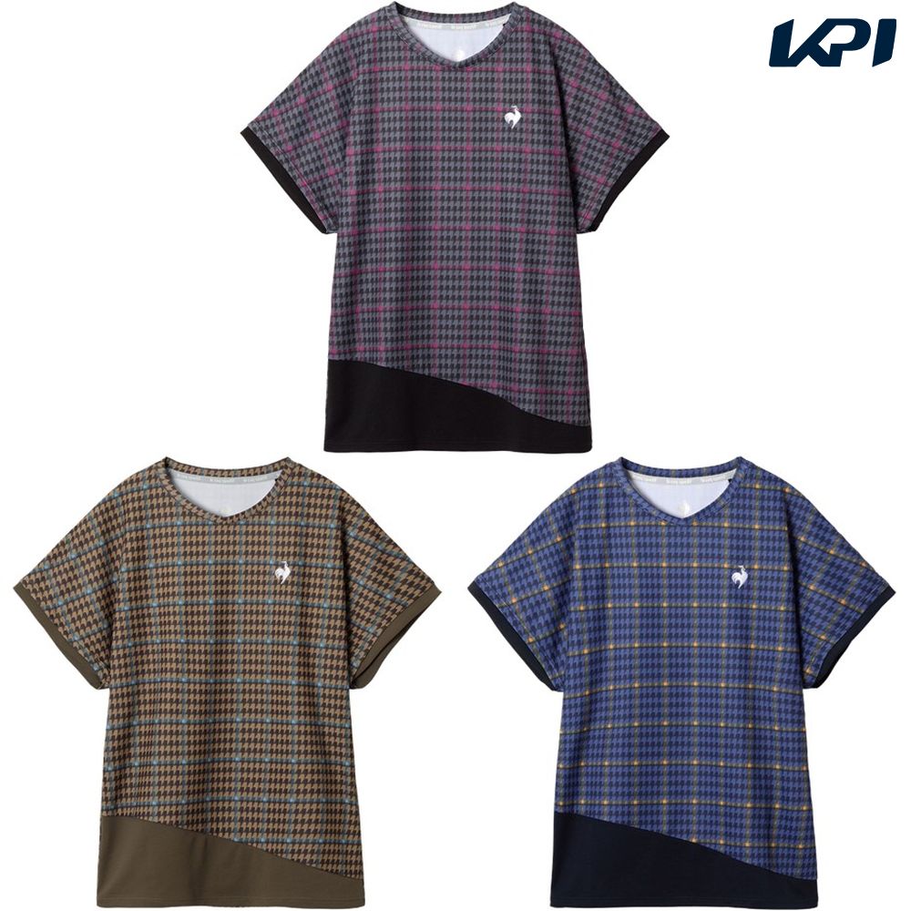 ルコック le coq sportif テニスウェア レディース   ゲームシャツ LN5FHT30L 2025FW 8月中旬発売予定※予約