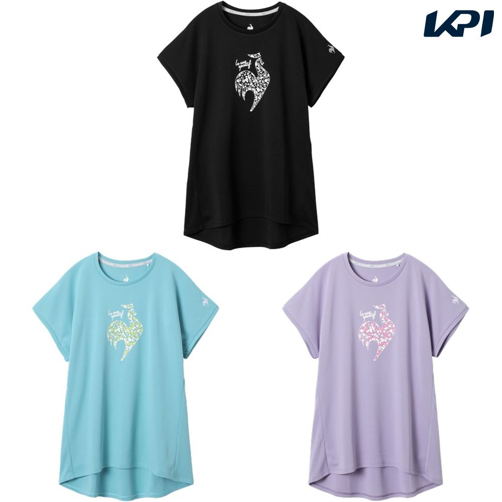 ルコック le coq sportif テニスウェア レディース   プラクティスシャツ LN5FHT32L 2025FW 8月中旬発売予定※予約