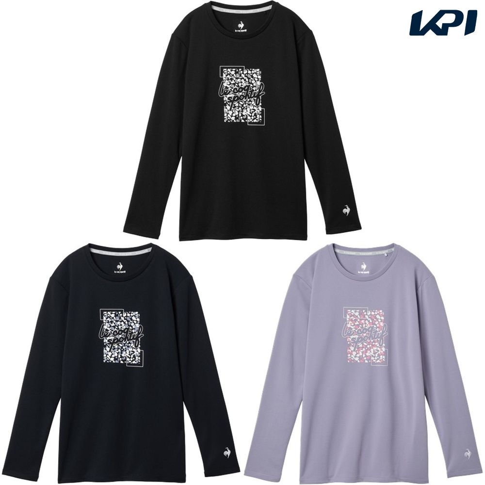 ルコック le coq sportif テニスウェア レディース   長袖プラクティスシャツ LN5FLT30L 2025FW 8月中旬発売予定※予約