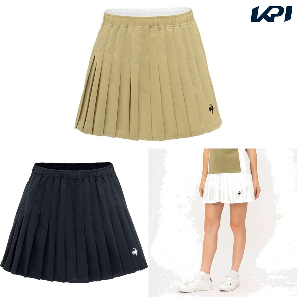 ルコック le coq sportif テニスウェア レディース   プリーツゲームスコート LN5SSK51L 2025SS