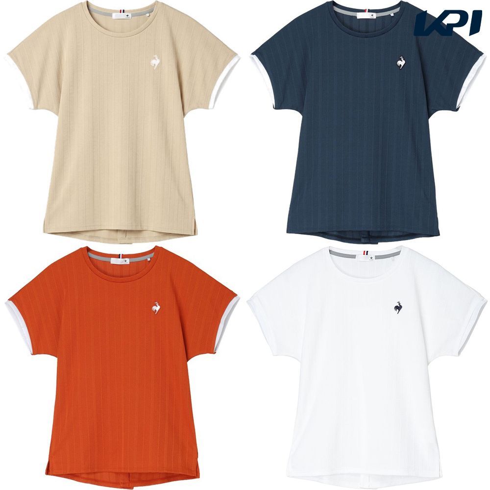 ルコック le coq sportif テニスウェア レディース   ゲームシャツ LN6FHT10L 2026FW 8月中旬発売予定※予約