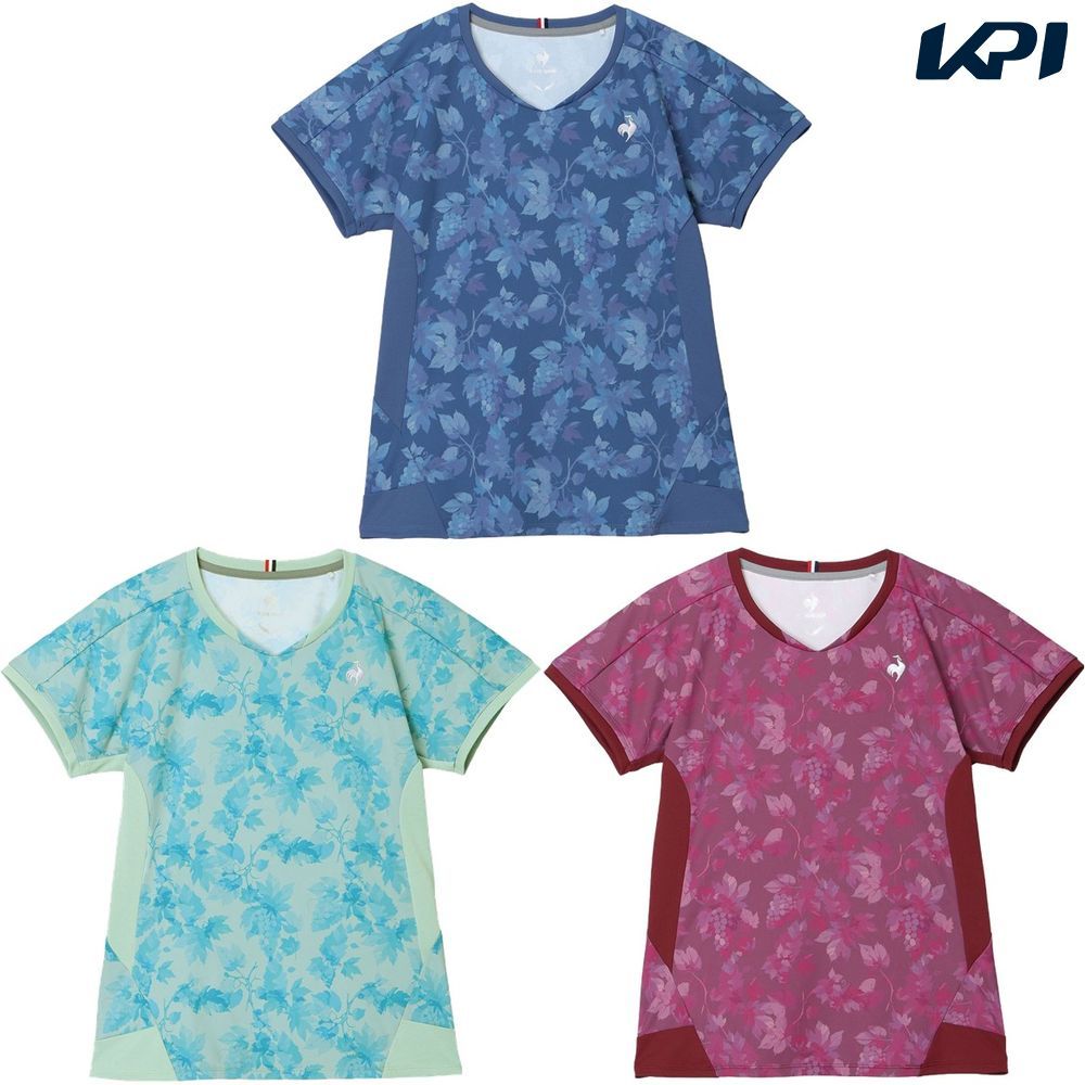 ルコック le coq sportif テニスウェア レディース   Aile forme ゲームシャツ LN6FHT30L 2026FW 8月中旬発売予定※予約